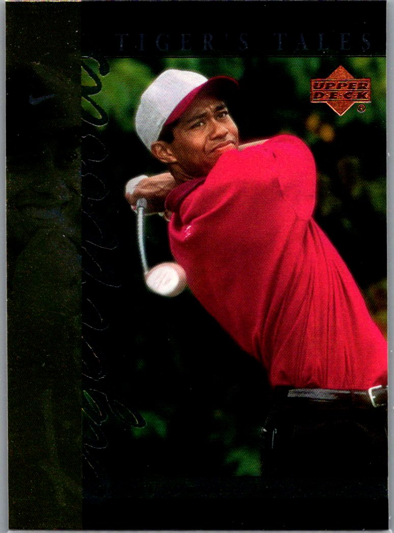 2001 Upper Deck - Tiger's Tales Tiger Woods #TT10 front