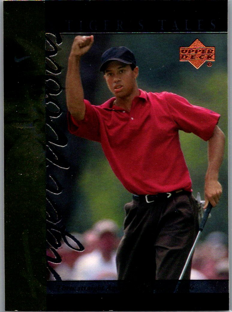2001 Upper Deck - Tiger's Tales Tiger Woods #TT11 front