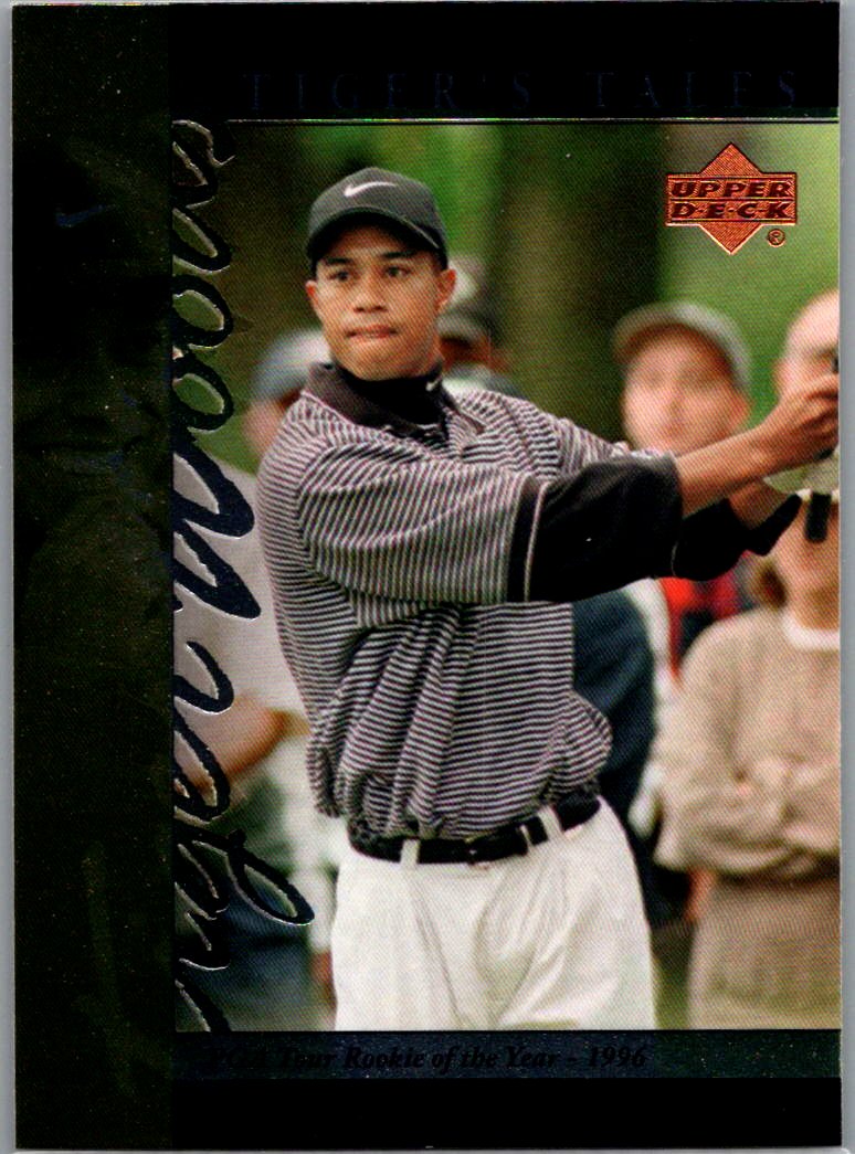 2001 Upper Deck - Tiger's Tales Tiger Woods #TT14 front