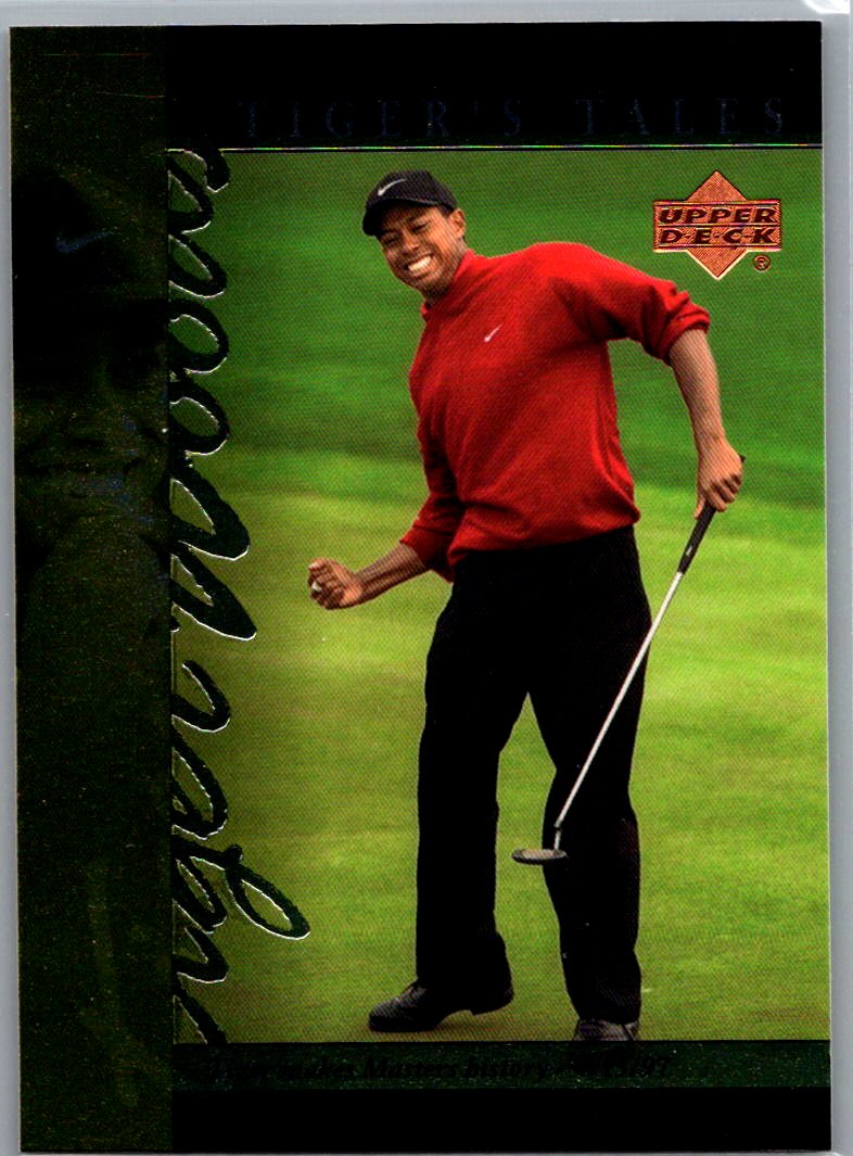 2001 Upper Deck - Tiger's Tales Tiger Woods #TT15 front
