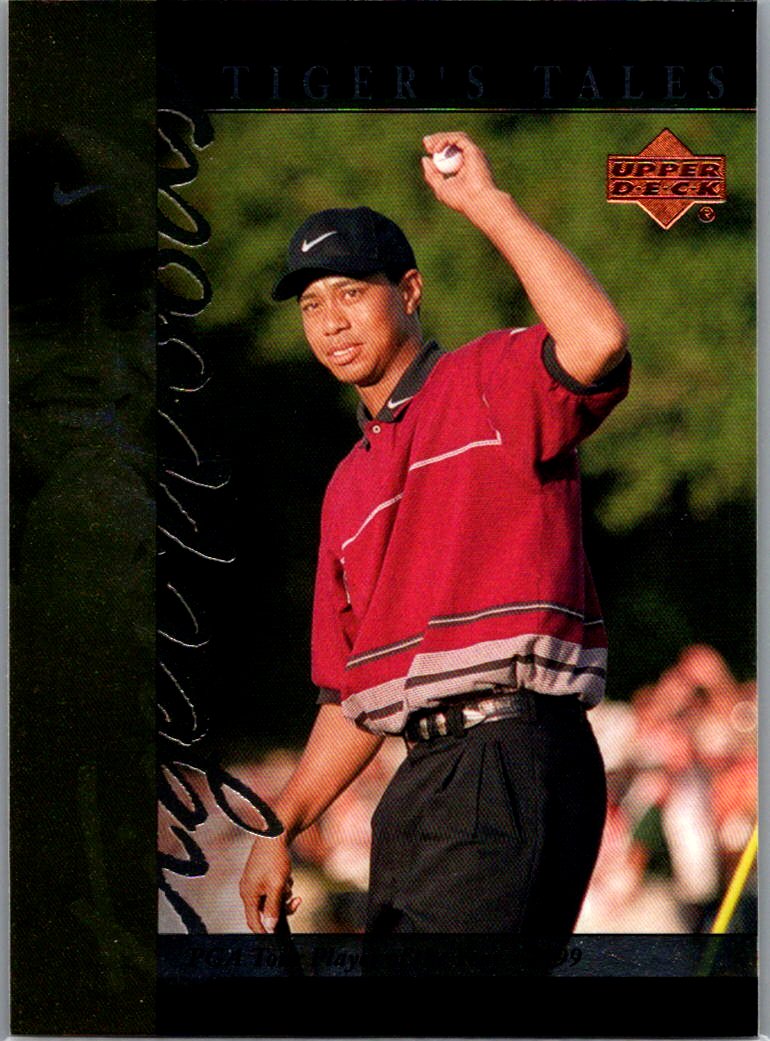 2001 Upper Deck - Tiger's Tales Tiger Woods #TT18 front