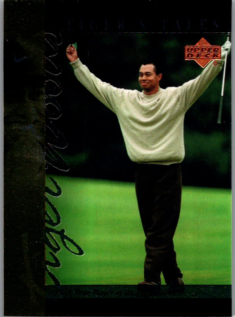 2001 Upper Deck - Tiger's Tales Tiger Woods #TT19 front