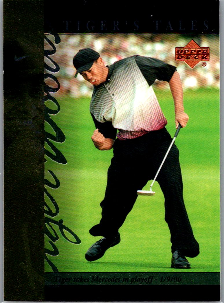 2001 Upper Deck - Tiger's Tales Tiger Woods #TT21 front