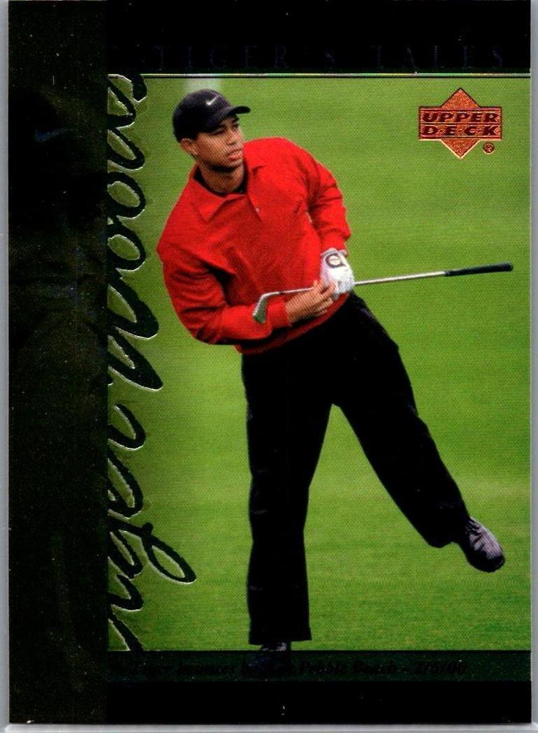 2001 Upper Deck - Tiger's Tales Tiger Woods #TT22 front