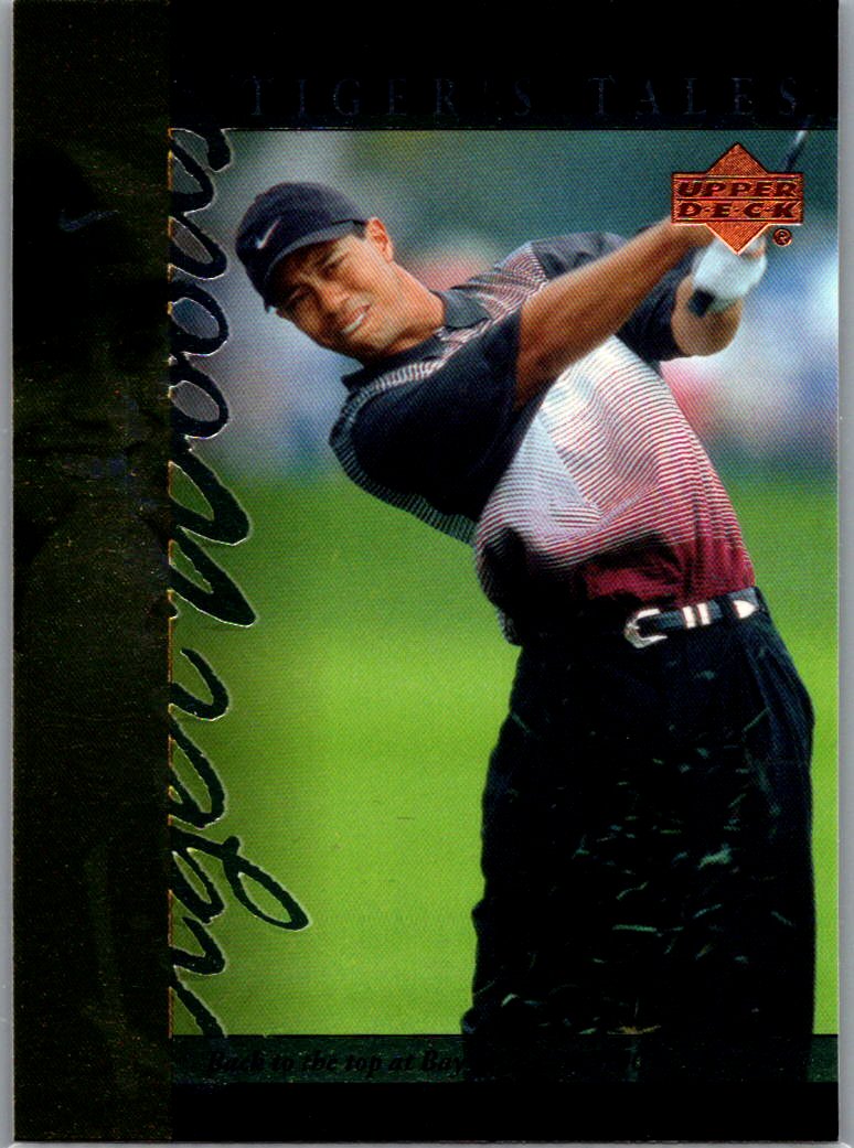 2001 Upper Deck - Tiger's Tales Tiger Woods #TT23 front