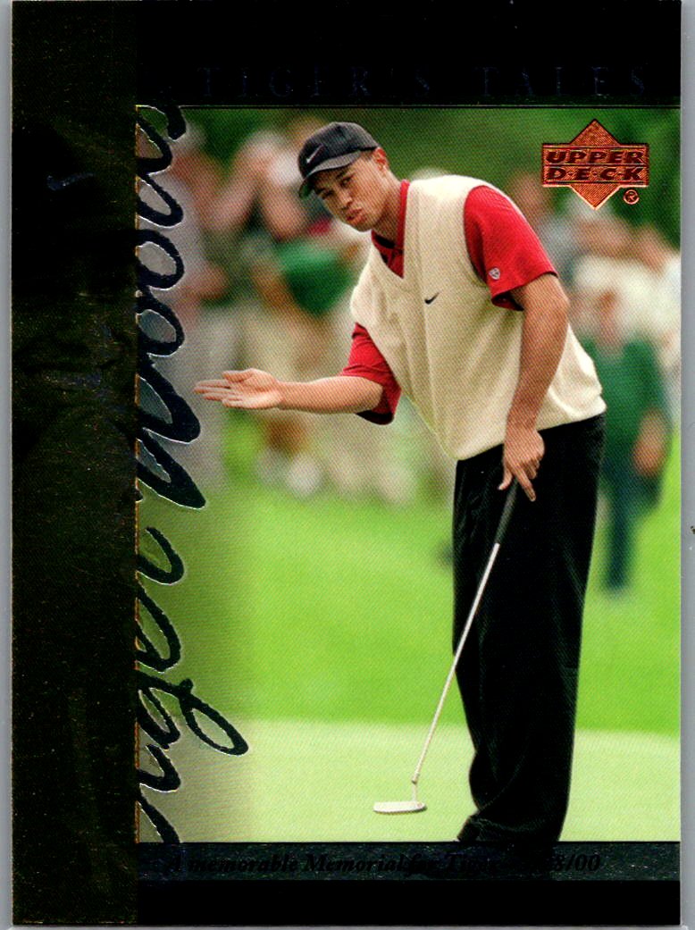 2001 Upper Deck - Tiger's Tales Tiger Woods #TT24 front