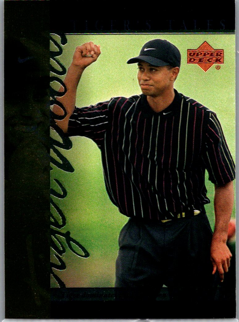 2001 Upper Deck - Tiger's Tales Tiger Woods #TT25 front