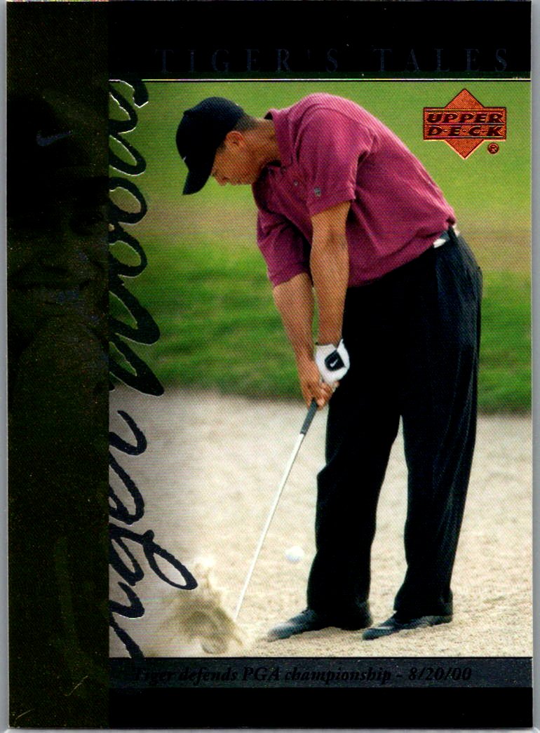 2001 Upper Deck - Tiger's Tales Tiger Woods #TT27 front