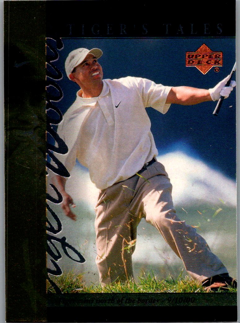 2001 Upper Deck - Tiger's Tales Tiger Woods #TT29 front