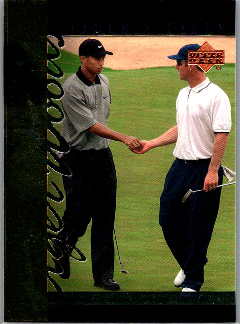 2001 Upper Deck - Tiger's Tales Tiger Woods #TT30 front