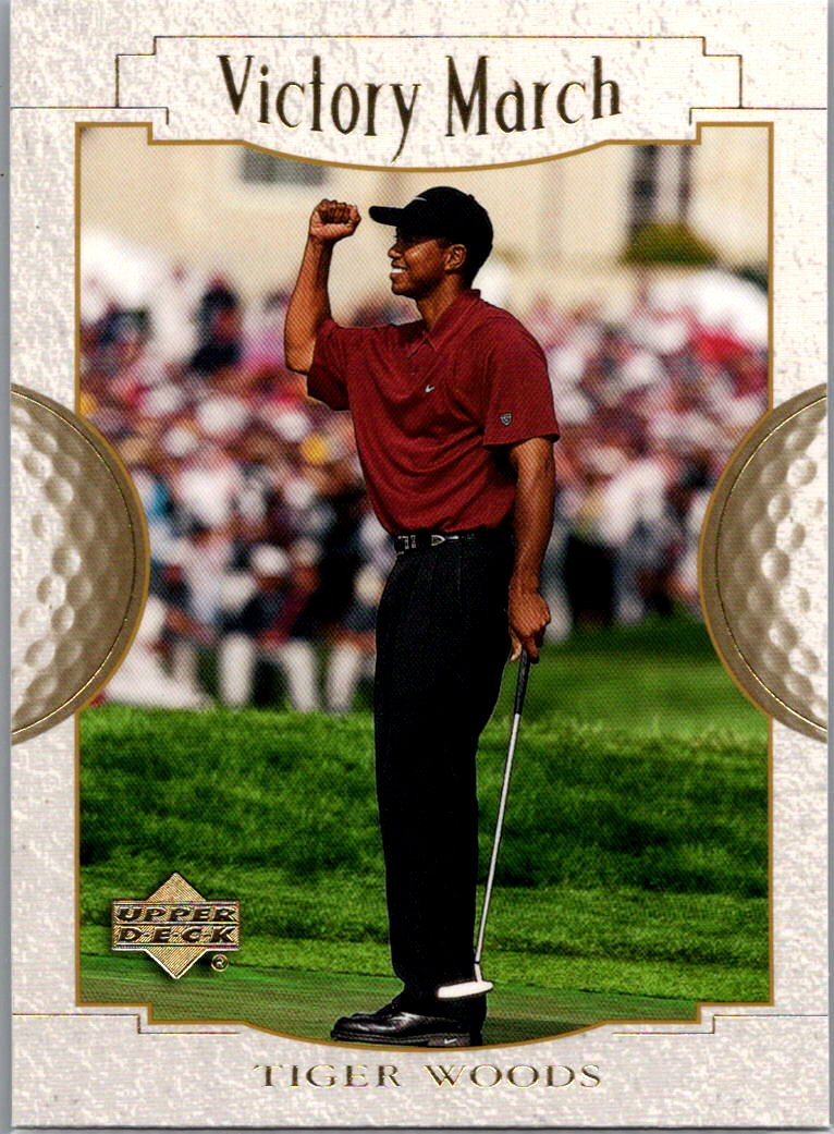 2001 Upper Deck Tiger Woods #151 front