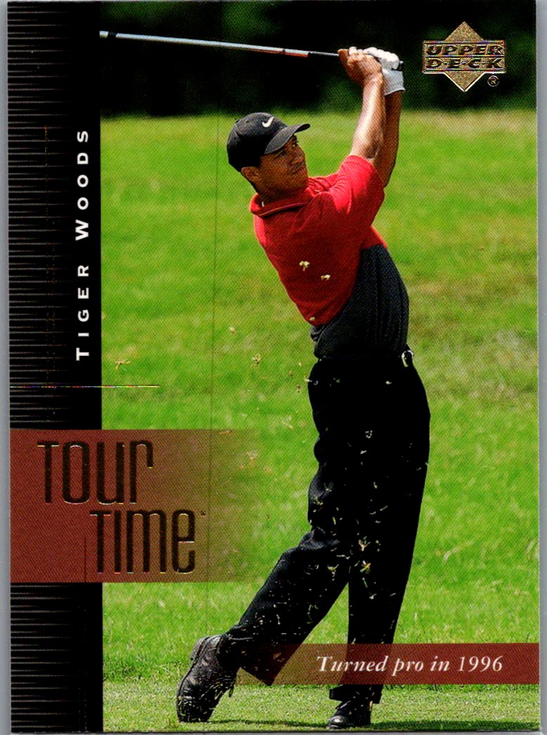 2001 Upper Deck Tiger Woods #176 front
