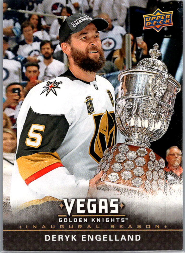 2017-18 Upper Deck Vegas Golden Knights Inaugural Season Deryk Engelland #2 front