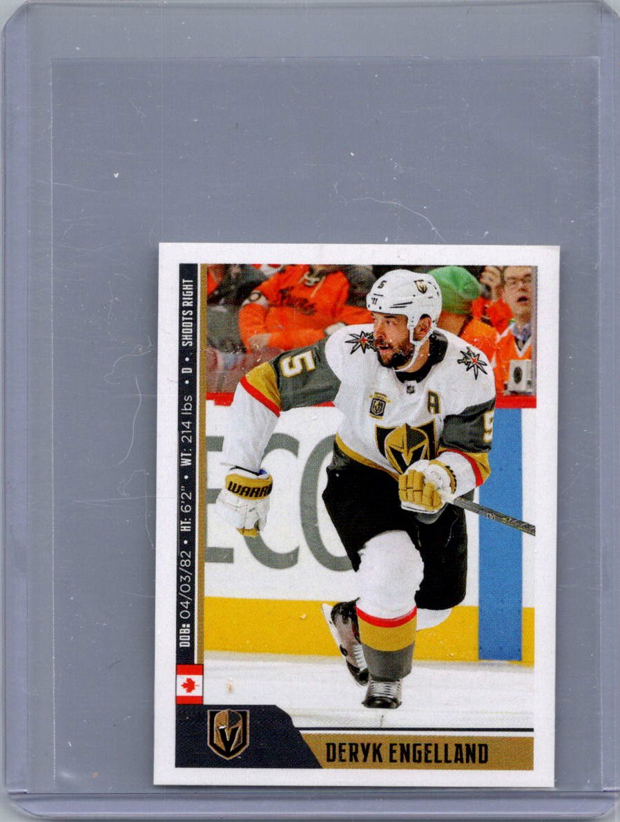 2018-19 Panini Stickers Deryk Engelland #480 front