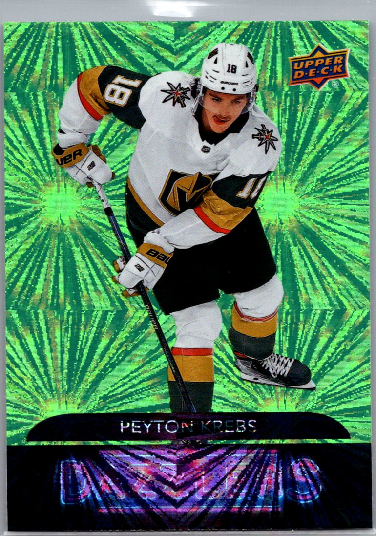 2020-21 Upper Deck - Dazzlers Green Peyton Krebs #DZ-97 front