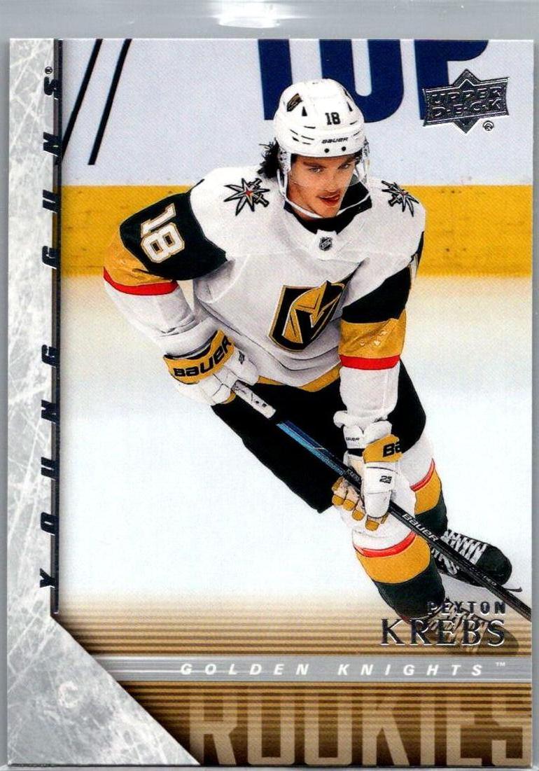 2020-21 Upper Deck - 2005-06 Upper Deck Tribute Peyton Krebs #T-95 front