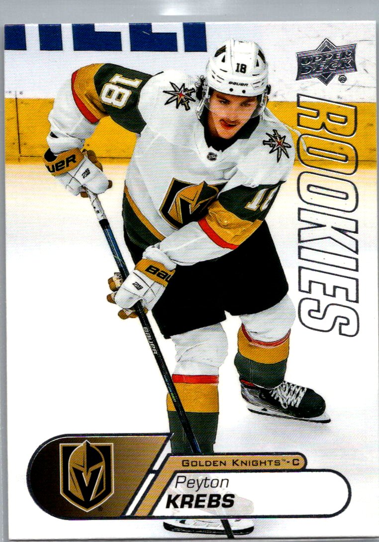 2020-21 Upper Deck NHL Star Rookies Box Set Peyton Krebs #16 front