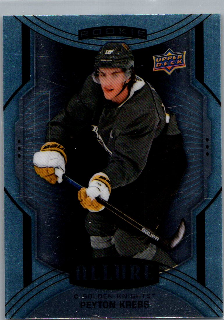 2020-21 Upper Deck Allure Peyton Krebs #142 SP, RC front