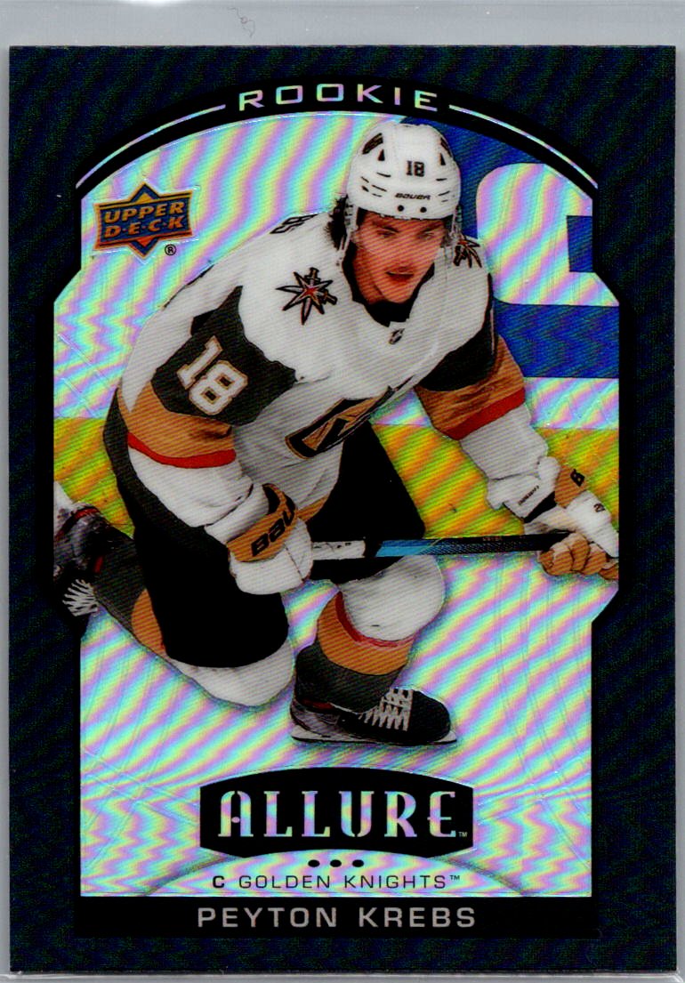 2020-21 Upper Deck Allure - Black Rainbow Peyton Krebs #96 front