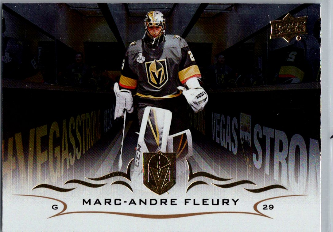2018-19 Upper Deck - Silver Foil Marc-Andre Fleury #184 front