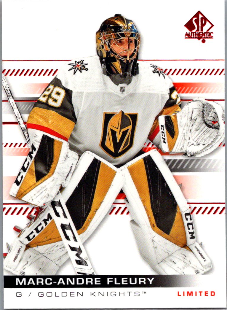 2019-20 SP Authentic - Limited Red Marc-Andre Fleury #16 front