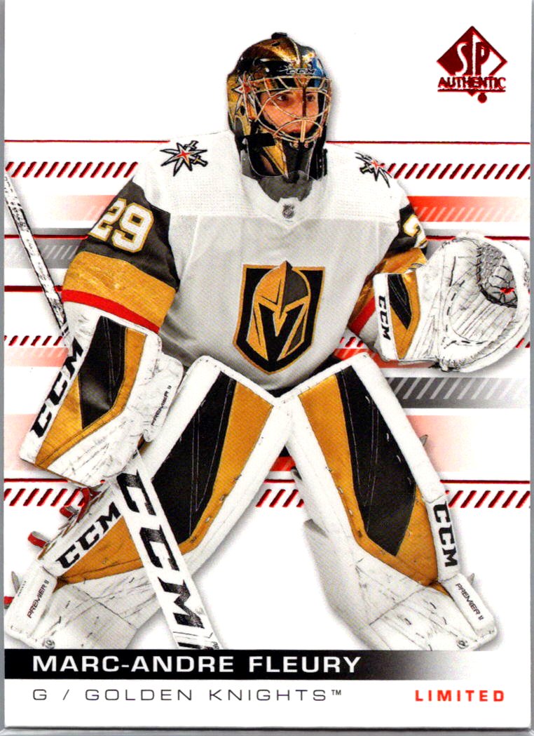 2019-20 SP Authentic - Limited Red Marc-Andre Fleury #16 front