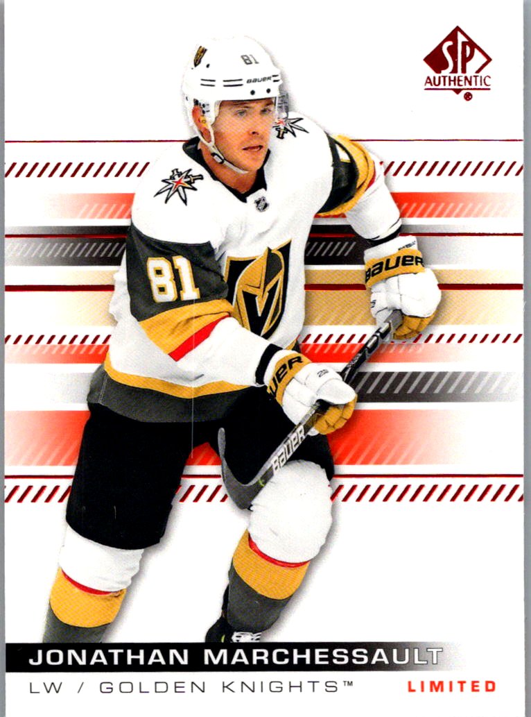2019-20 SP Authentic - Limited Red Jonathan Marchessault #1 front