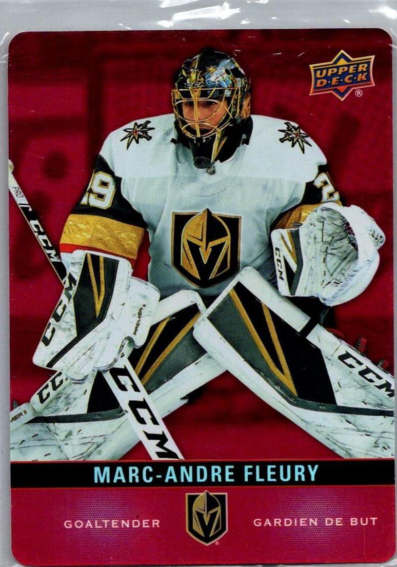 2019-20 Upper Deck Tim Hortons - Red Die Cut Marc-Andre Fleury #DC-31 front