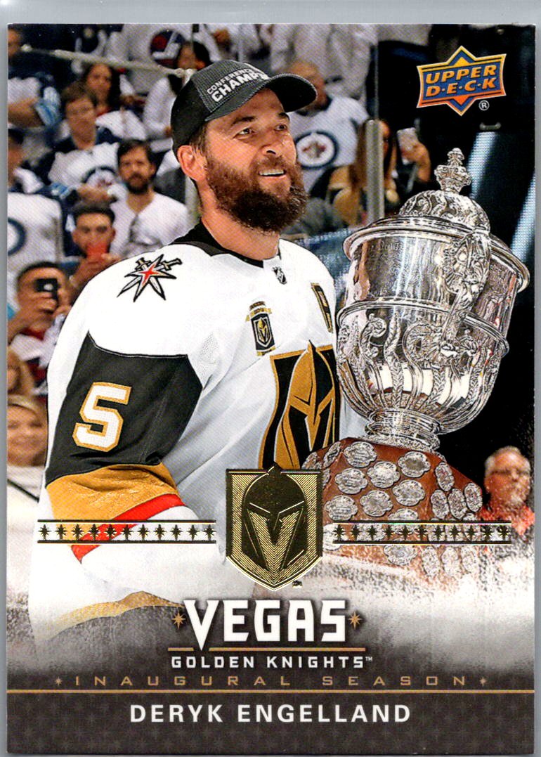 2017-18 Upper Deck Vegas Golden Knights Inaugural Season: Golden Deryk Engelland #2 front