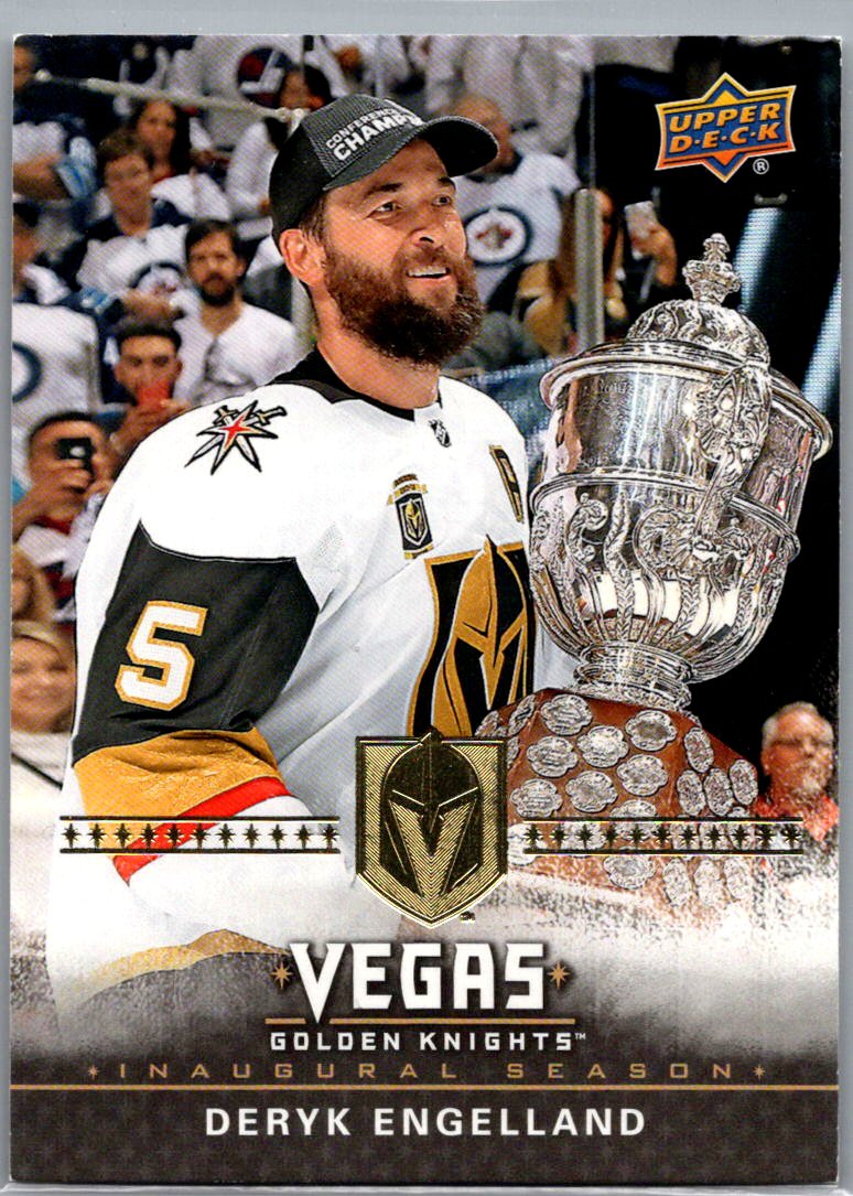 2017-18 Upper Deck Vegas Golden Knights Inaugural Season: Golden Deryk Engelland #2 front