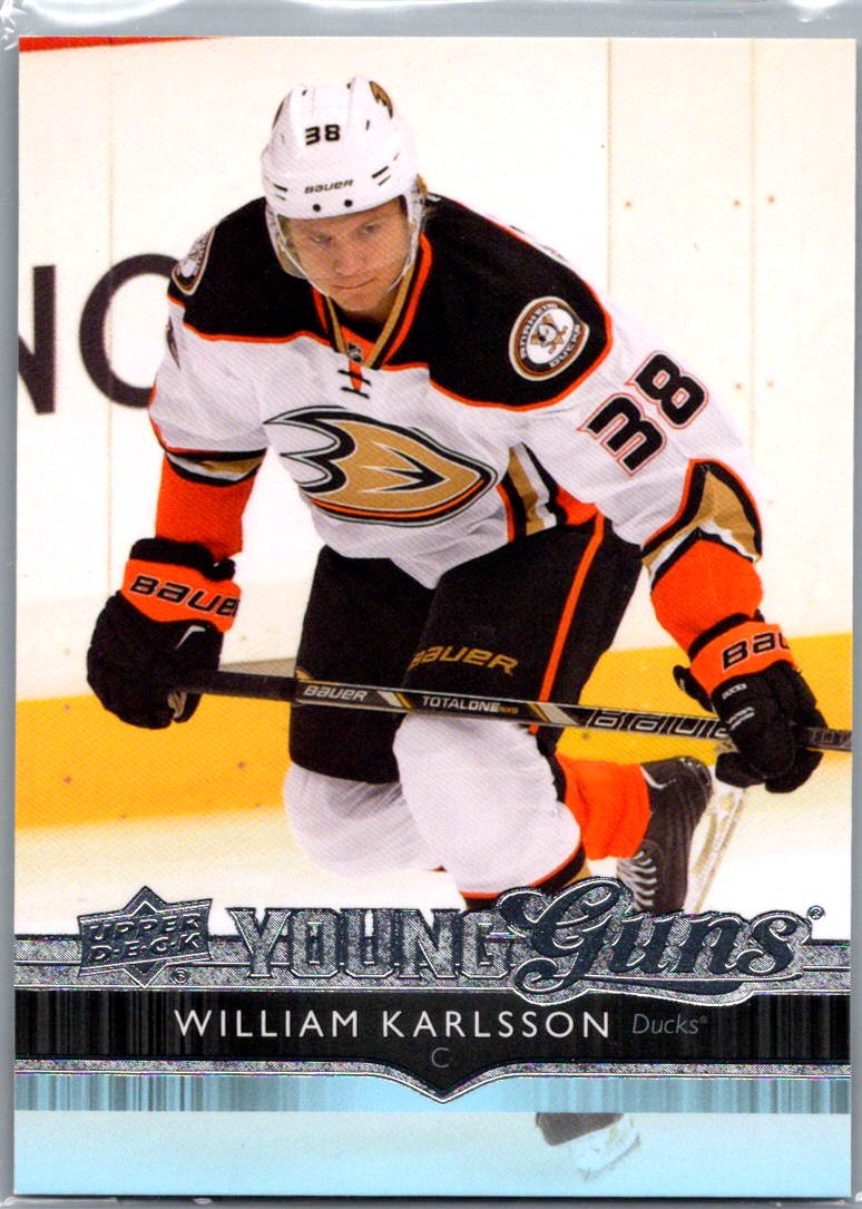 2014-15 Upper Deck William Karlsson #201 RC front