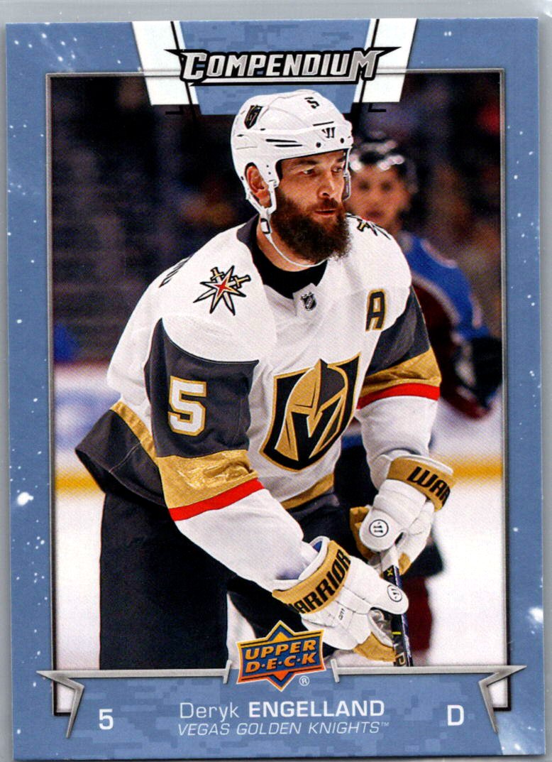 2017-18 Upper Deck Compendium - Blue Deryk Engelland #560 front