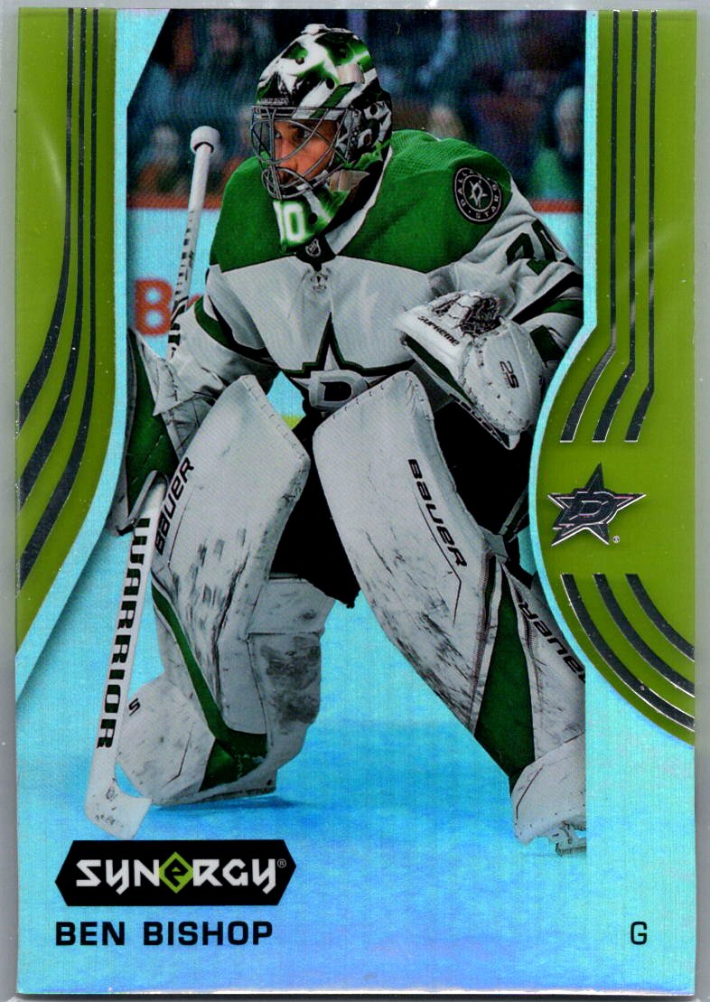 2019-20 Upper Deck Synergy - Green Ben Bishop #16 front