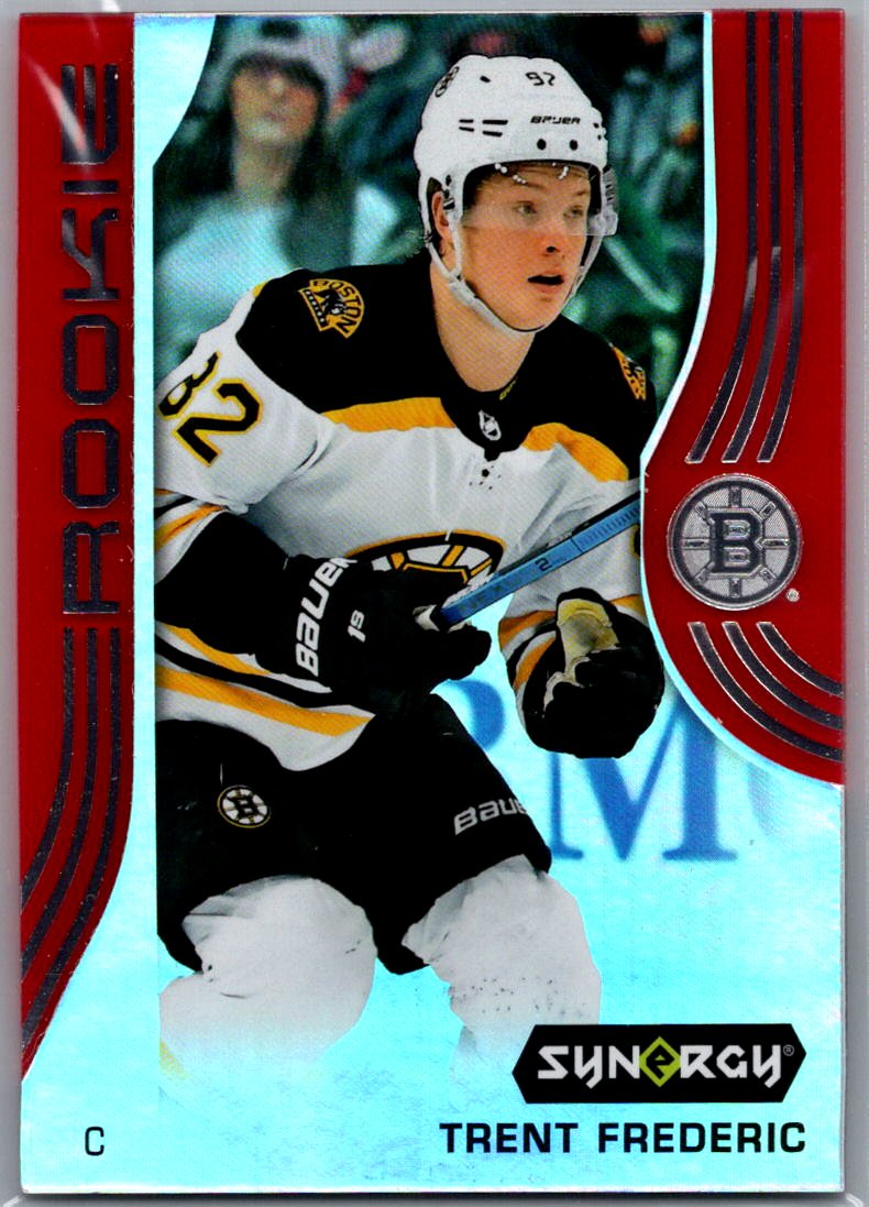 2019-20 Upper Deck Synergy - Red Trent Frederic #50 RC front