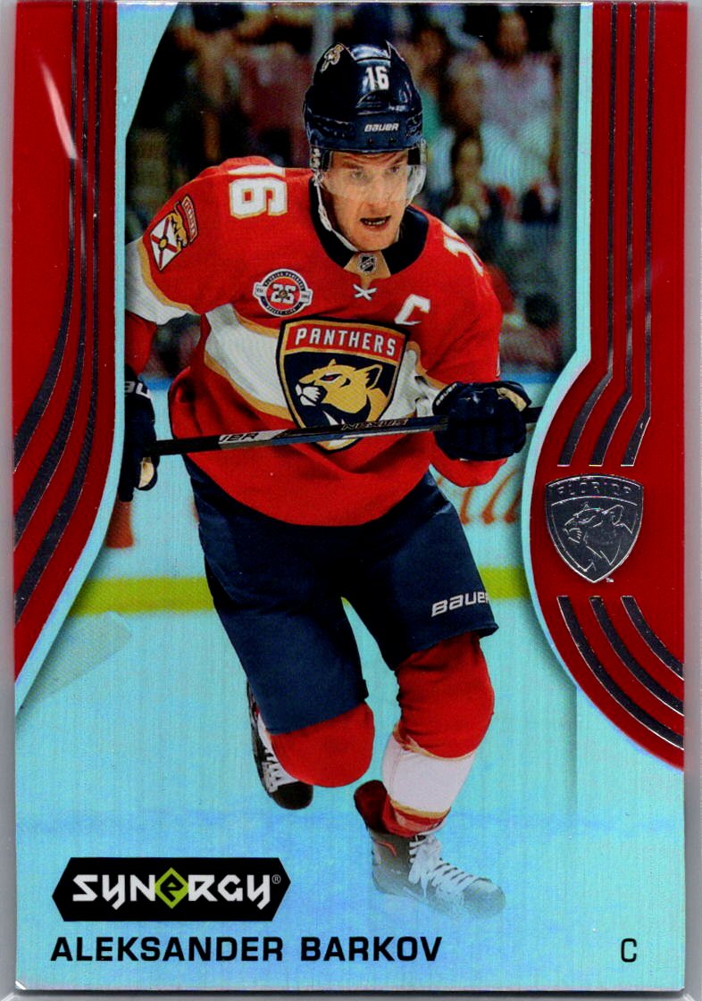 2019-20 Upper Deck Synergy - Red Bounty Aleksander Barkov #12 front
