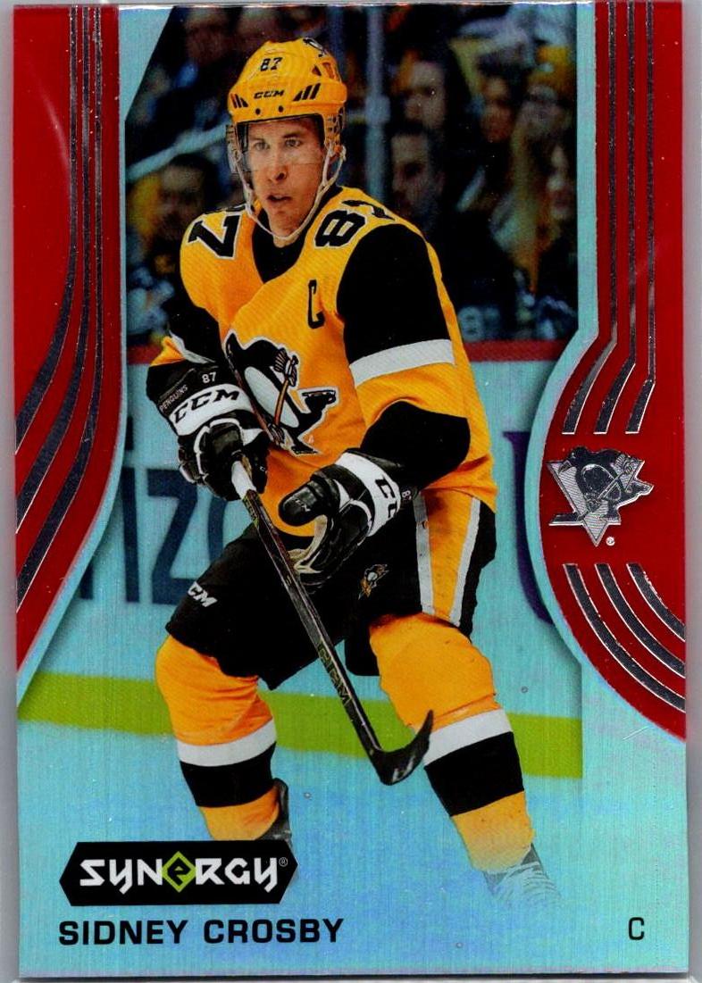 2019-20 Upper Deck Synergy - Red Sidney Crosby #30 front