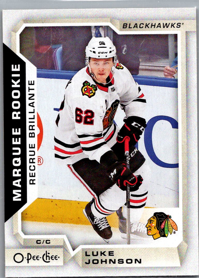 2018-19 Upper Deck - 2018-19 O-Pee-Chee Update Luke Johnson #631 RC front