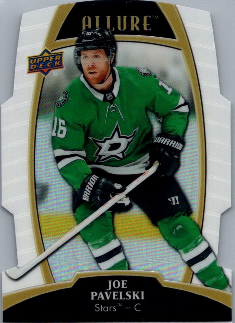 2019-20 Upper Deck Allure - White Rainbow Joe Pavelski #27 front