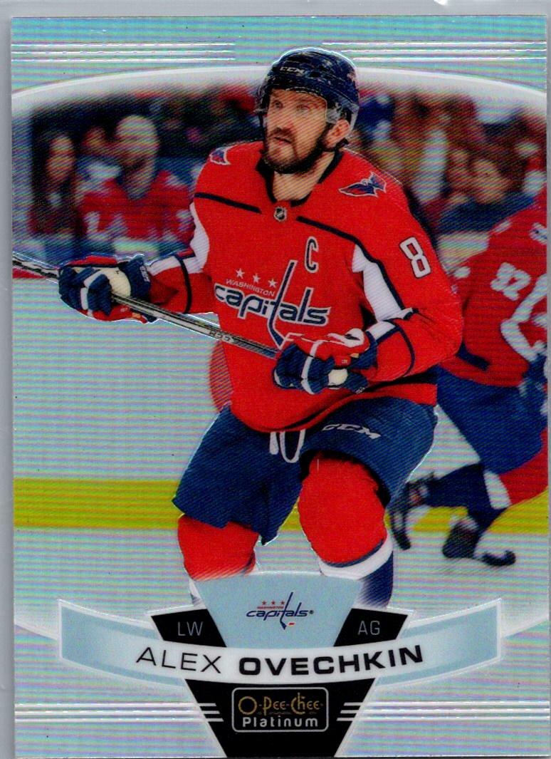 2019-20 O-Pee-Chee Platinum - Rainbow Alex Ovechkin #25 front