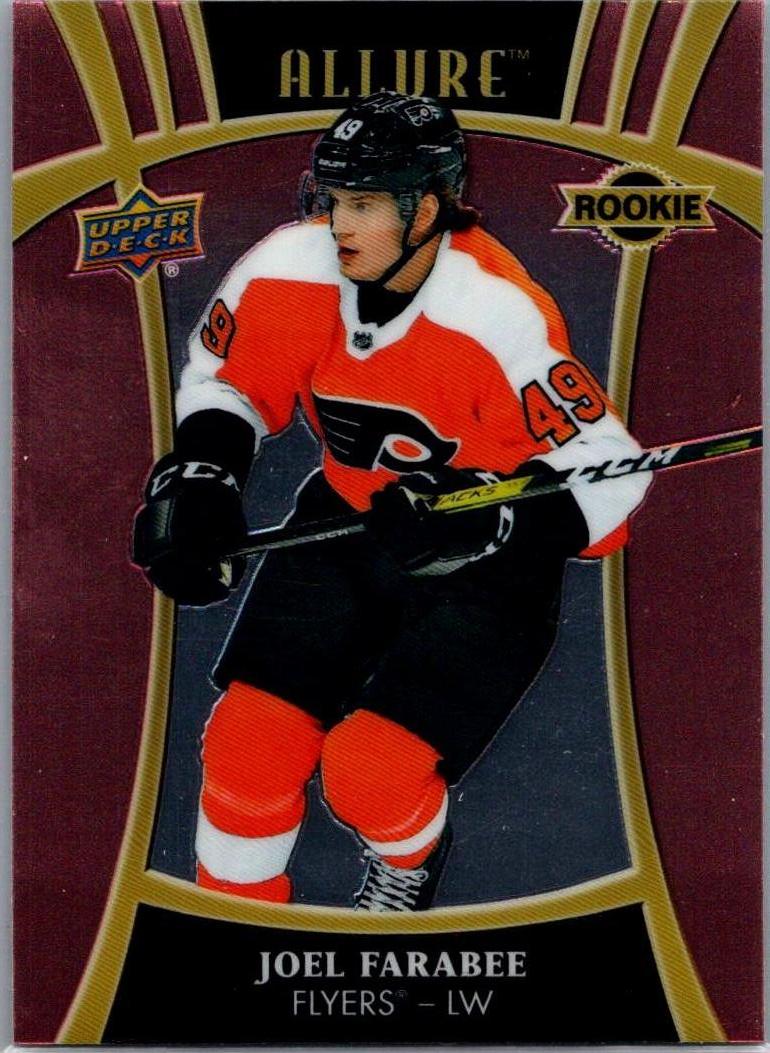 2019-20 Upper Deck Allure - Pink Diamond Joel Farabee #116 front