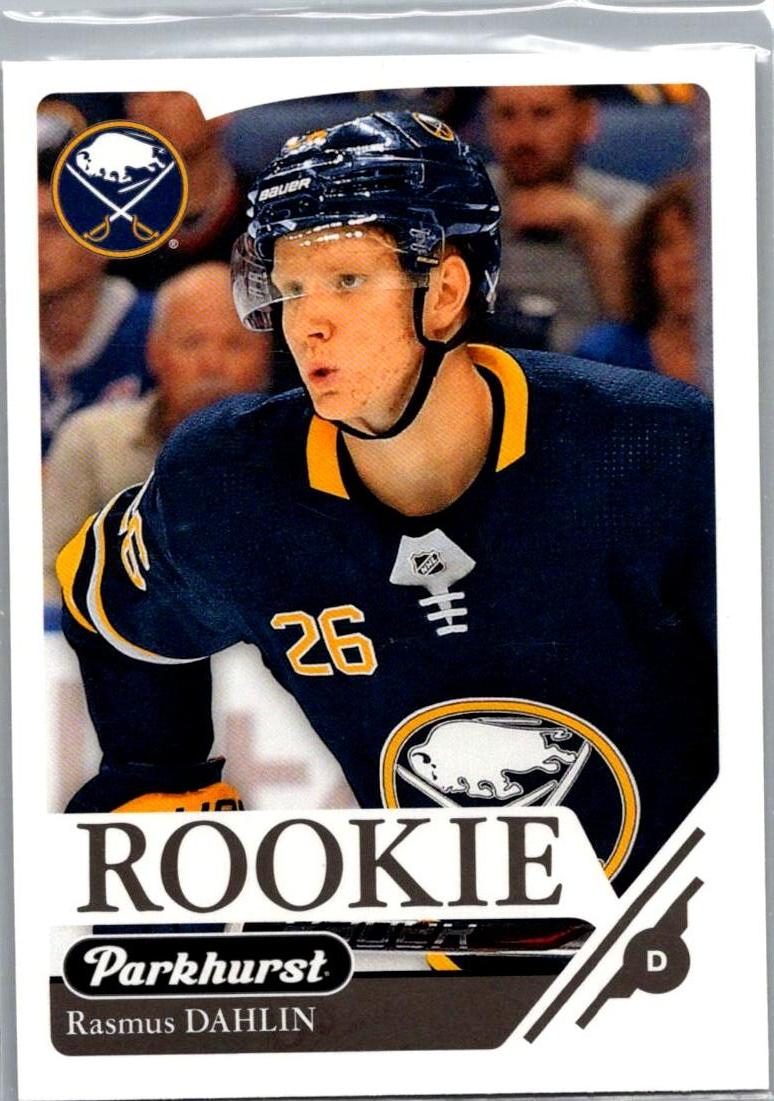 2018-19 Parkhurst Rasmus Dahlin #340 RC front