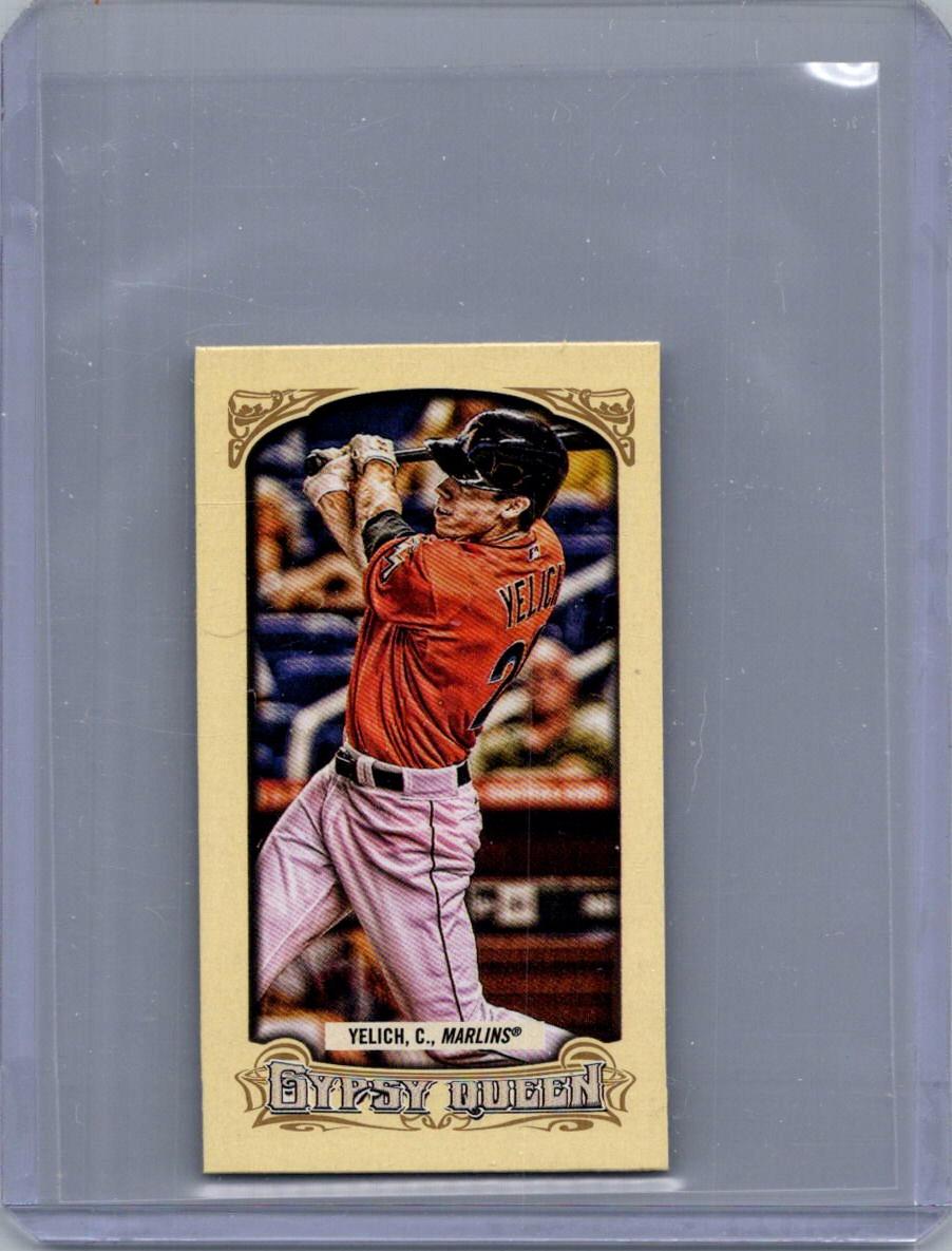 2014 Topps Gypsy Queen - Mini Christian Yelich #141 front