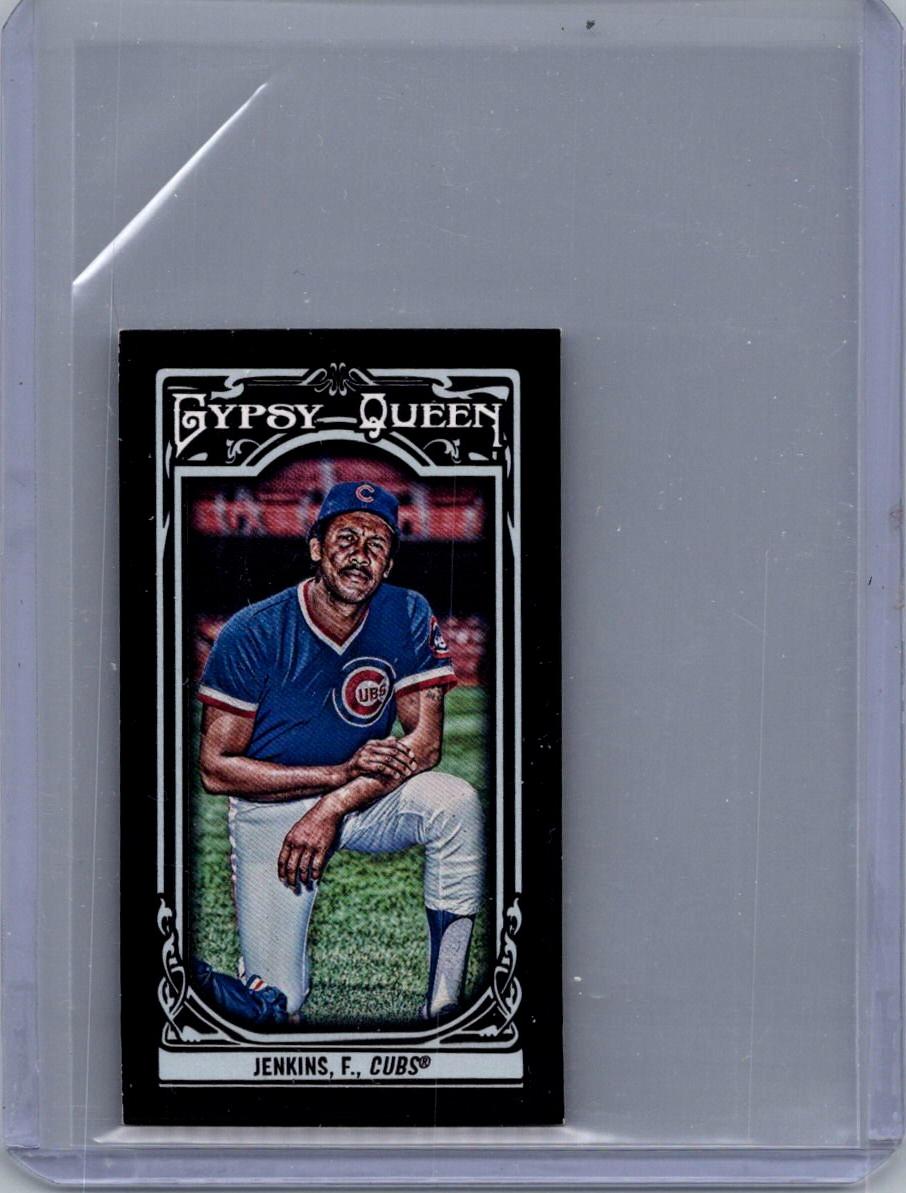 2013 Topps Gypsy Queen - Mini Black Fergie Jenkins #210 SN199 front
