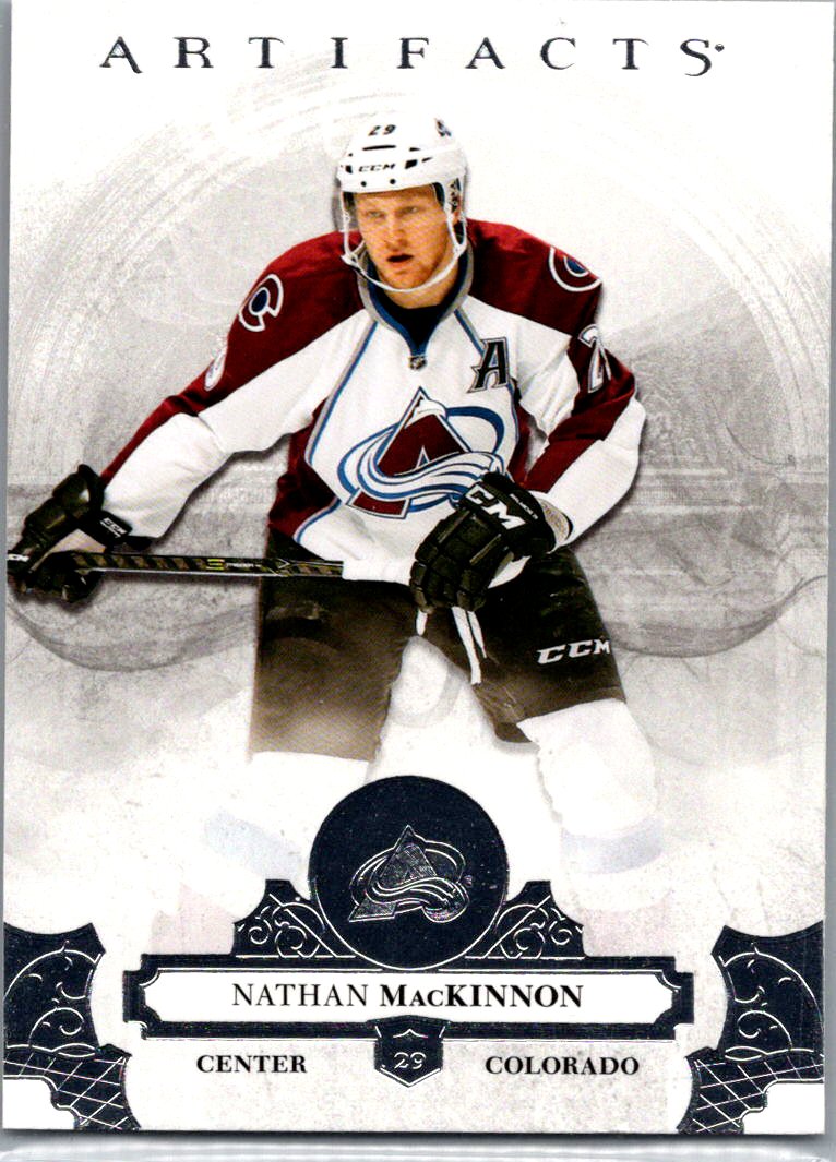 2017-18 Upper Deck Artifacts Nathan MacKinnon #60 front
