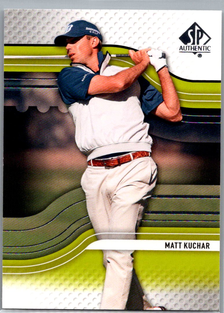 2012 SP Authentic Matt Kuchar #12 front