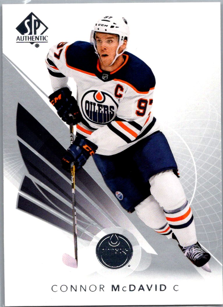 2017-18 SP Authentic Connor McDavid #1 front