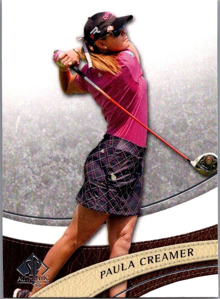 2014 SP Authentic Paula Creamer #6 front
