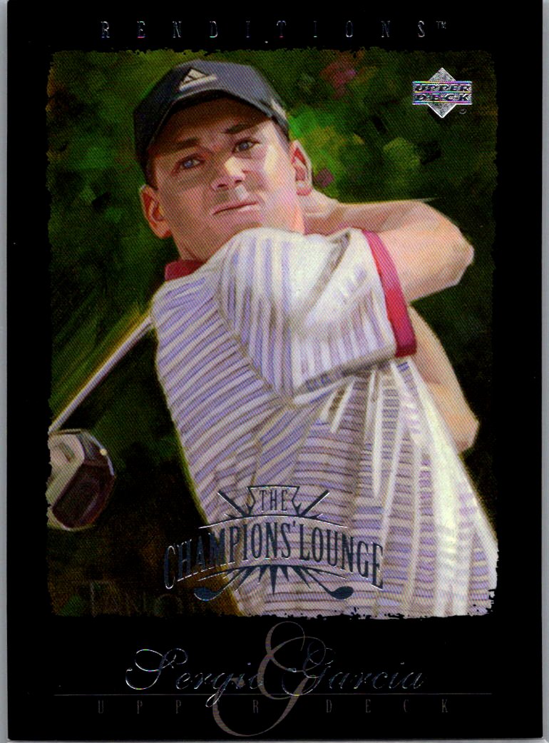 2003 Upper Deck Renditions Sergio Garcia #74 TCL front