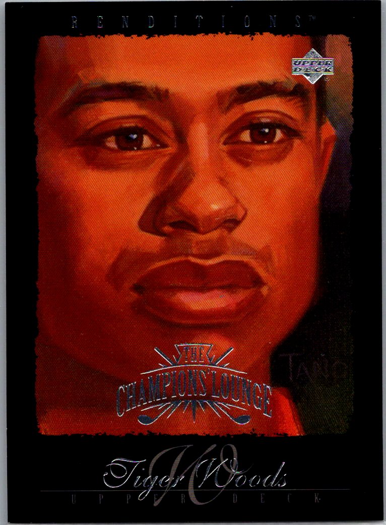 2003 Upper Deck Renditions Tiger Woods #97 TCL front