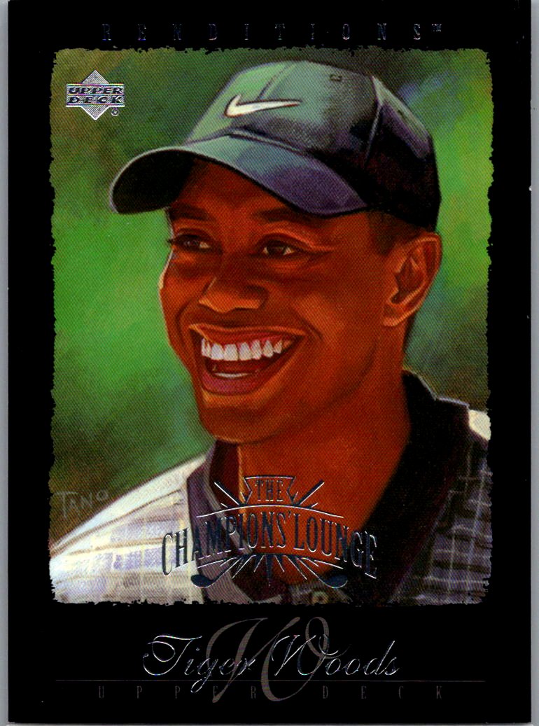 2003 Upper Deck Renditions Tiger Woods #79 TCL front